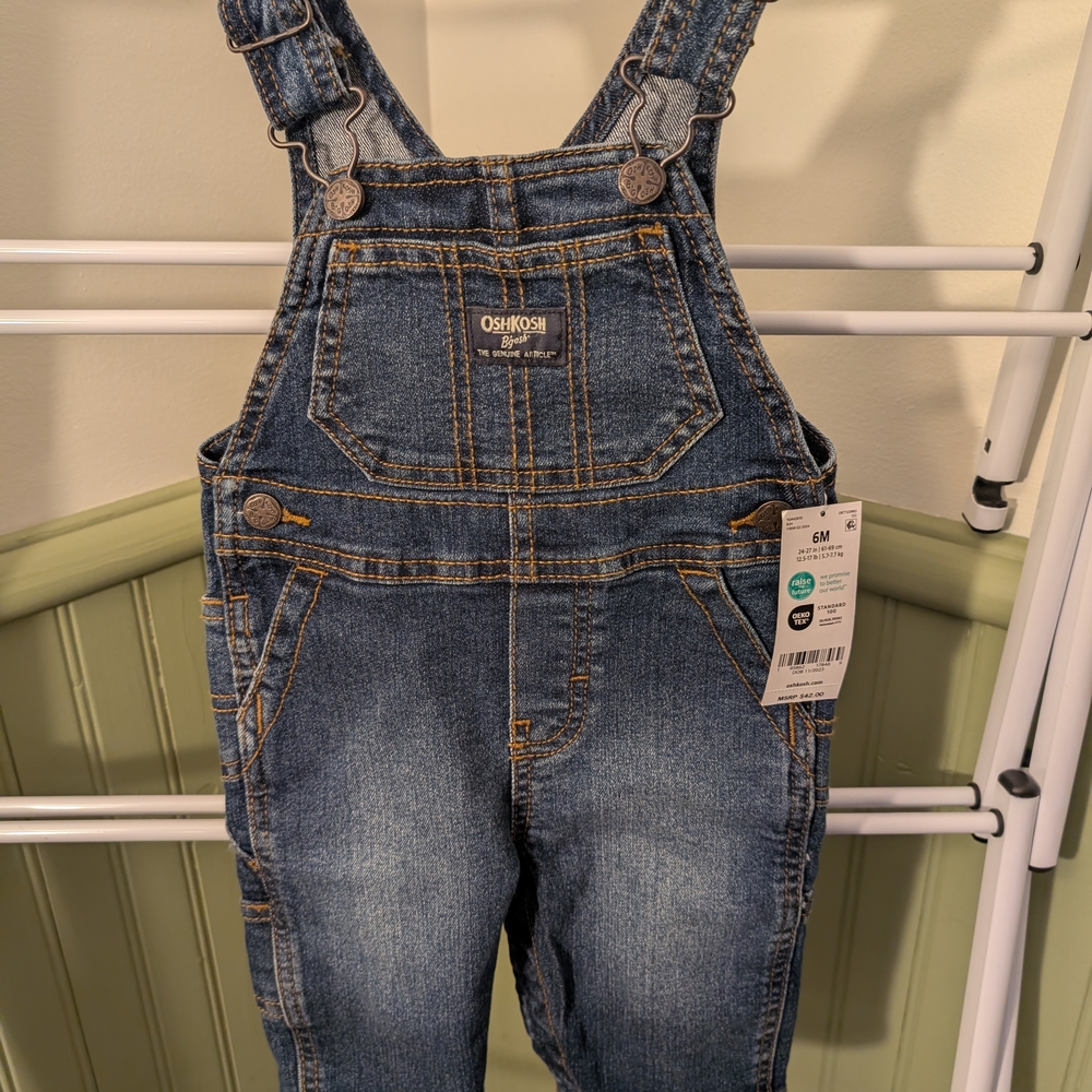 OshKosh B'gosh Denim Overalls